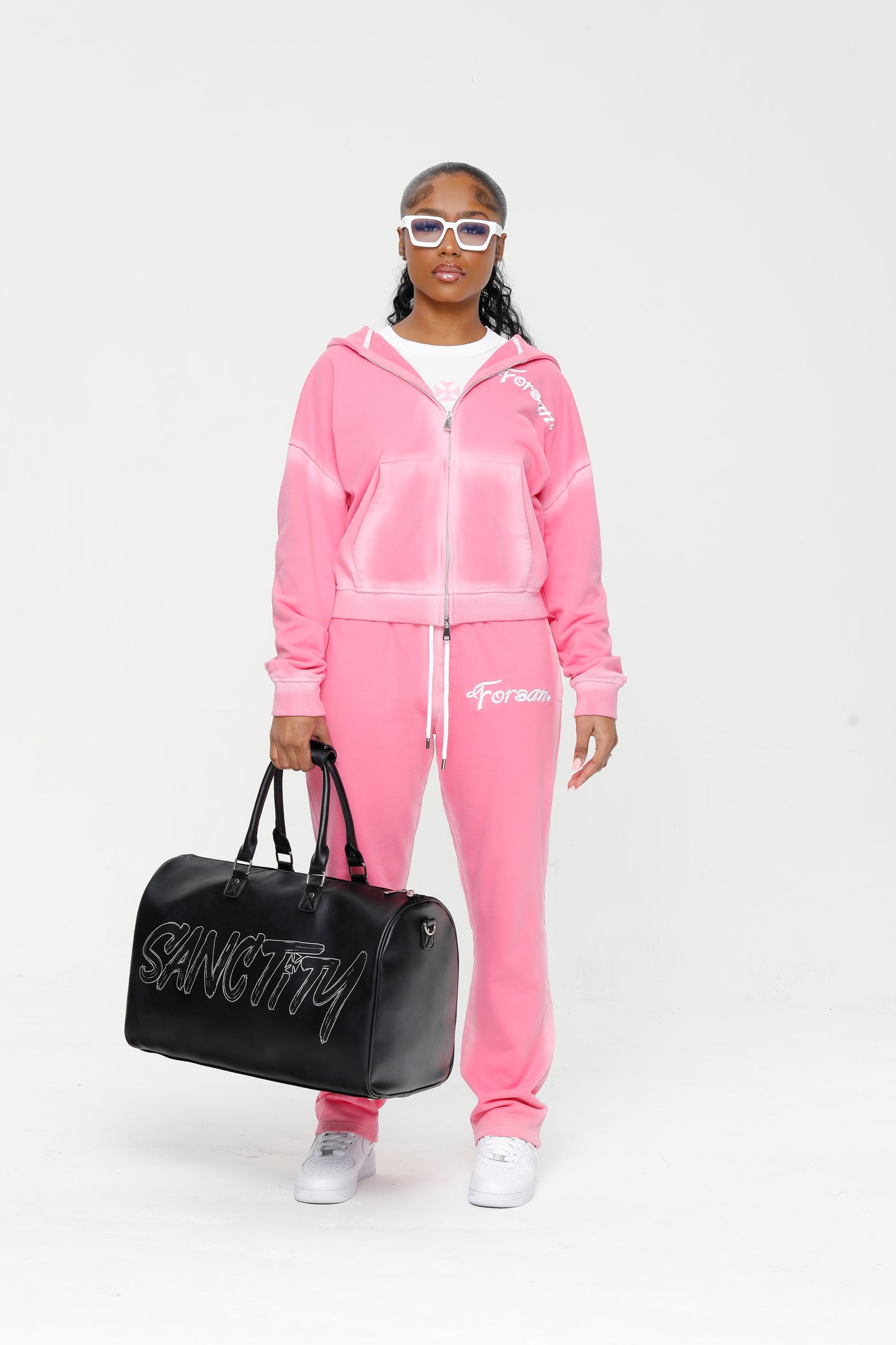 PINK OMBRÉ FORSAN HOODIE