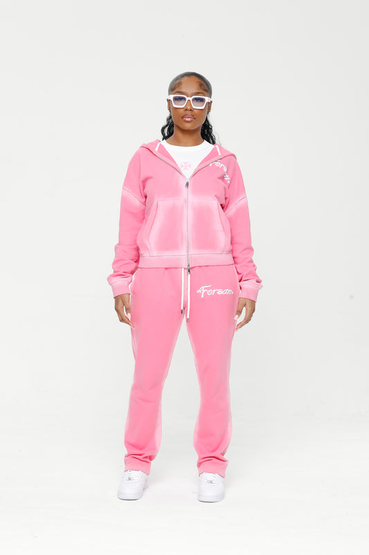 PINK OMBRÉ FORSAN HOODIE