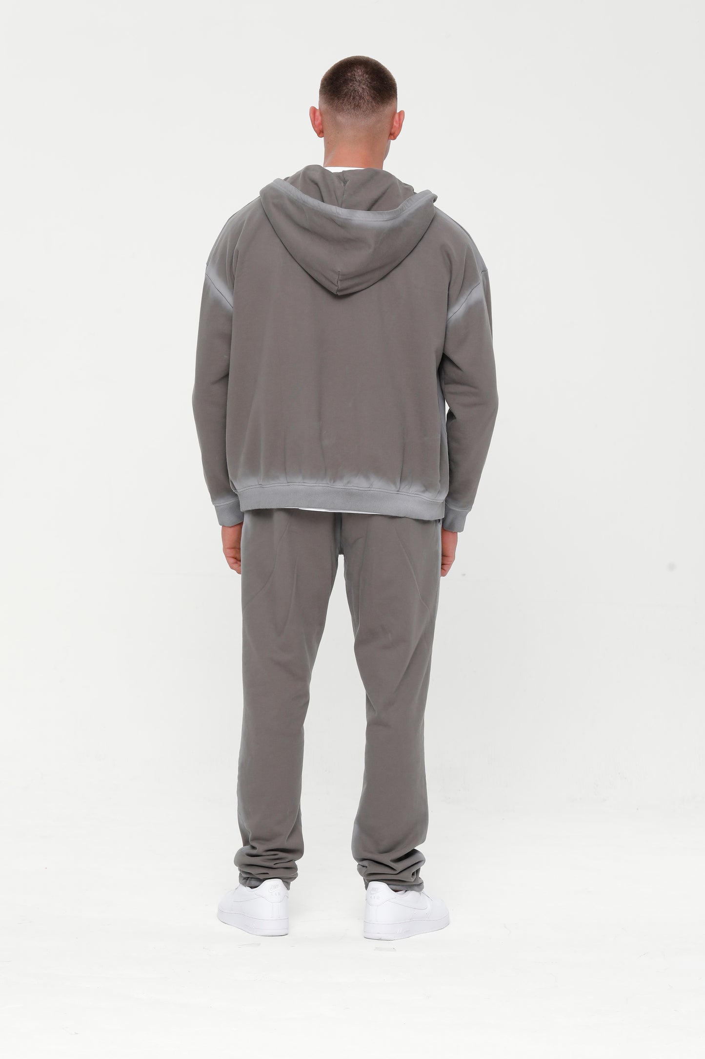 GREY OMBRÉ FORSAN HOODIE
